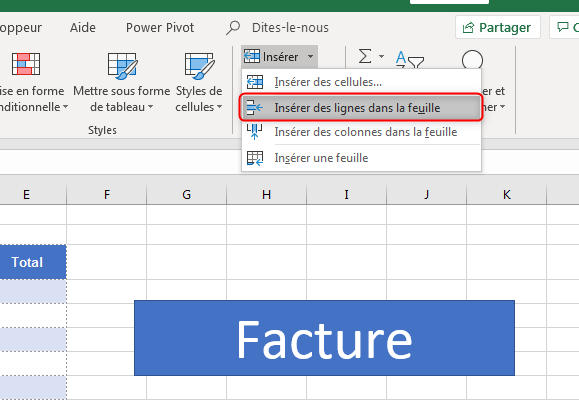 Formater feuilles et classeurs